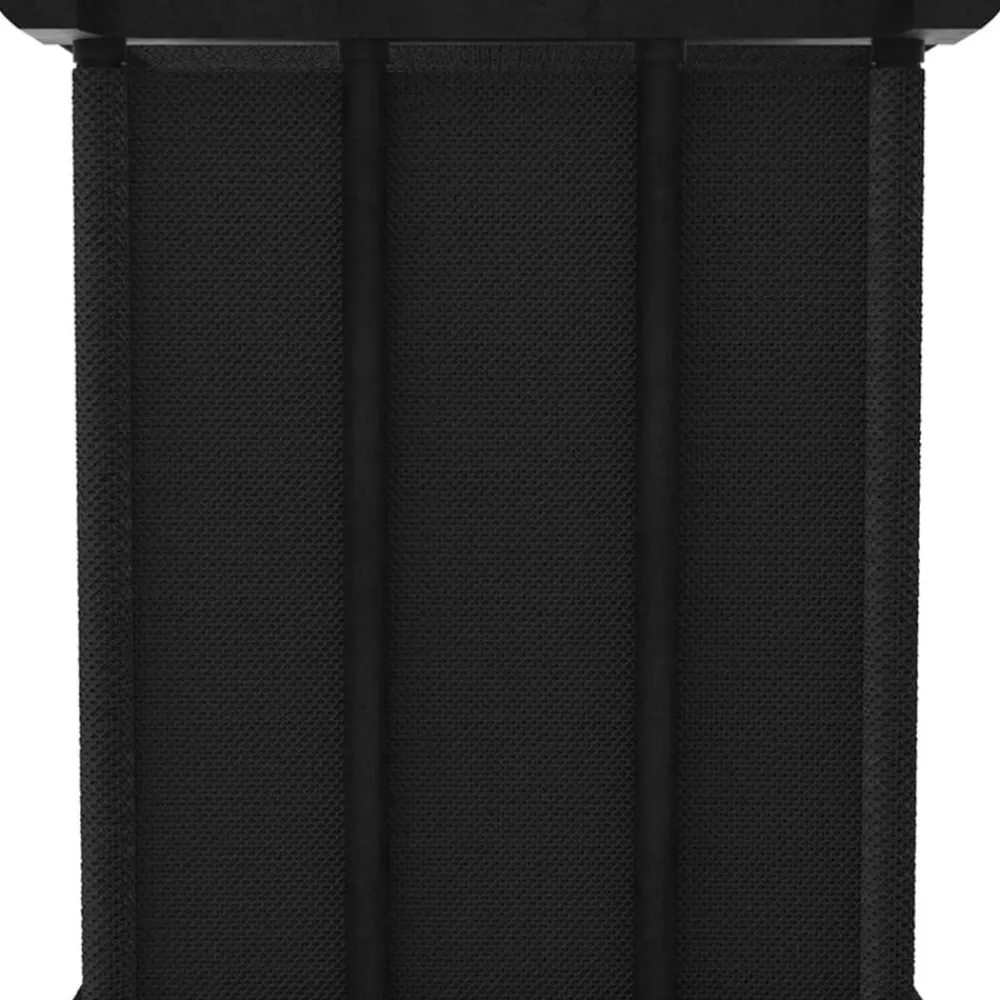 vidaXL Estantería de 4 cubos de tela negra 69x30x72,5 cm Negro Sale