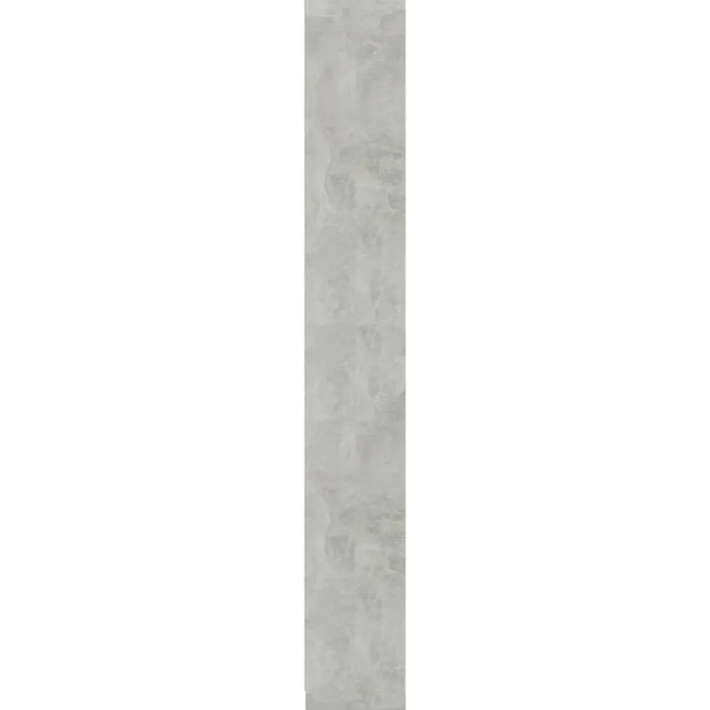 vidaXL Estanterías-Estantería de 5 niveles contrachapada gris hormigón 40x24x175cm