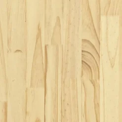 vidaXL Estantería de 2 niveles madera maciza de pino 80x30x70 cm Natural Sale