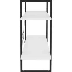 vidaXL Estanterías-Estantería de 2 niveles madera contrachapada 100x30x70cm