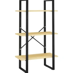 vidaXL Estanterías-Estantería de almacenaje madera maciza de pino 60x30x105 cm