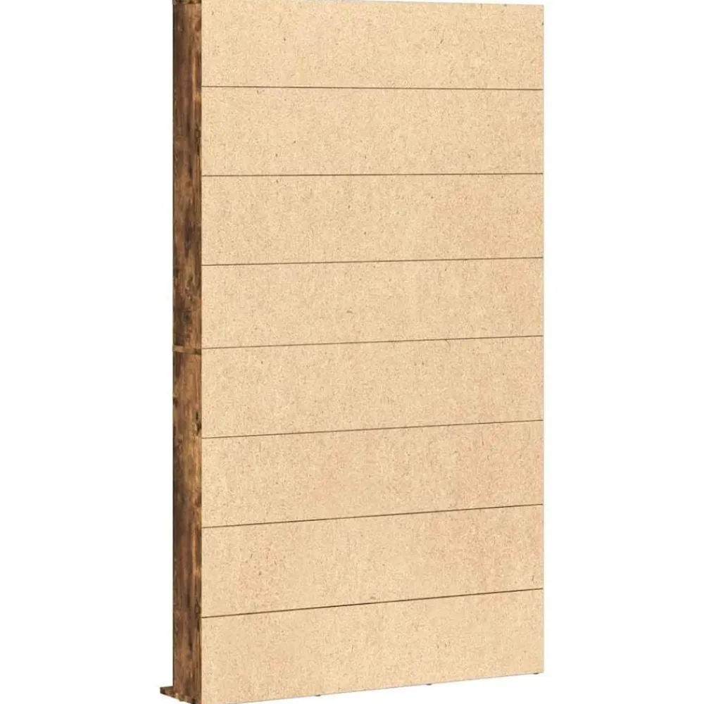 vidaXL Armarios Y Almacenamiento-Estantería de CD contrachapada 102x23x177,5 cm