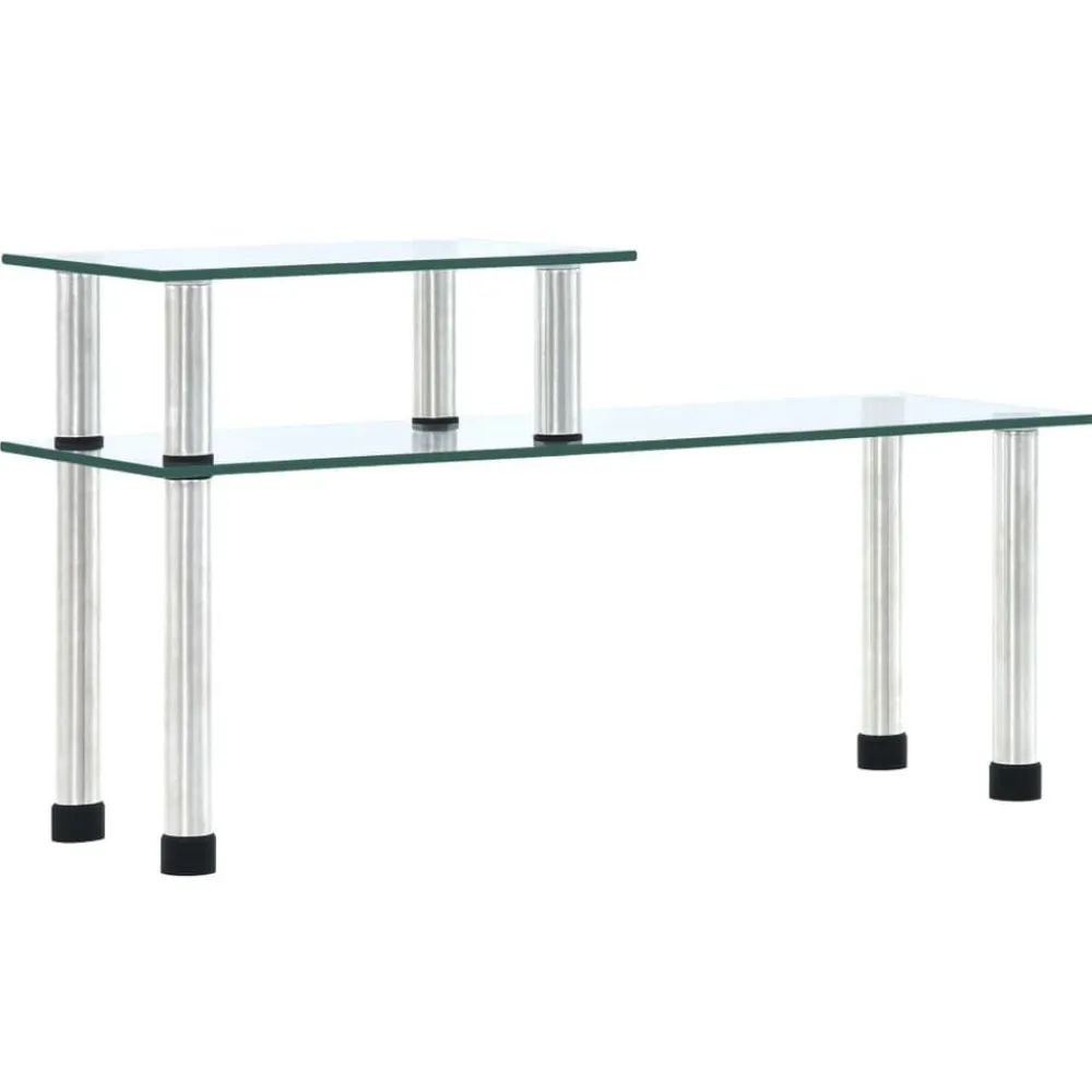 vidaXL Cocina Y Comedor-Estantería de cocina vidrio templado 45x16x26 cm