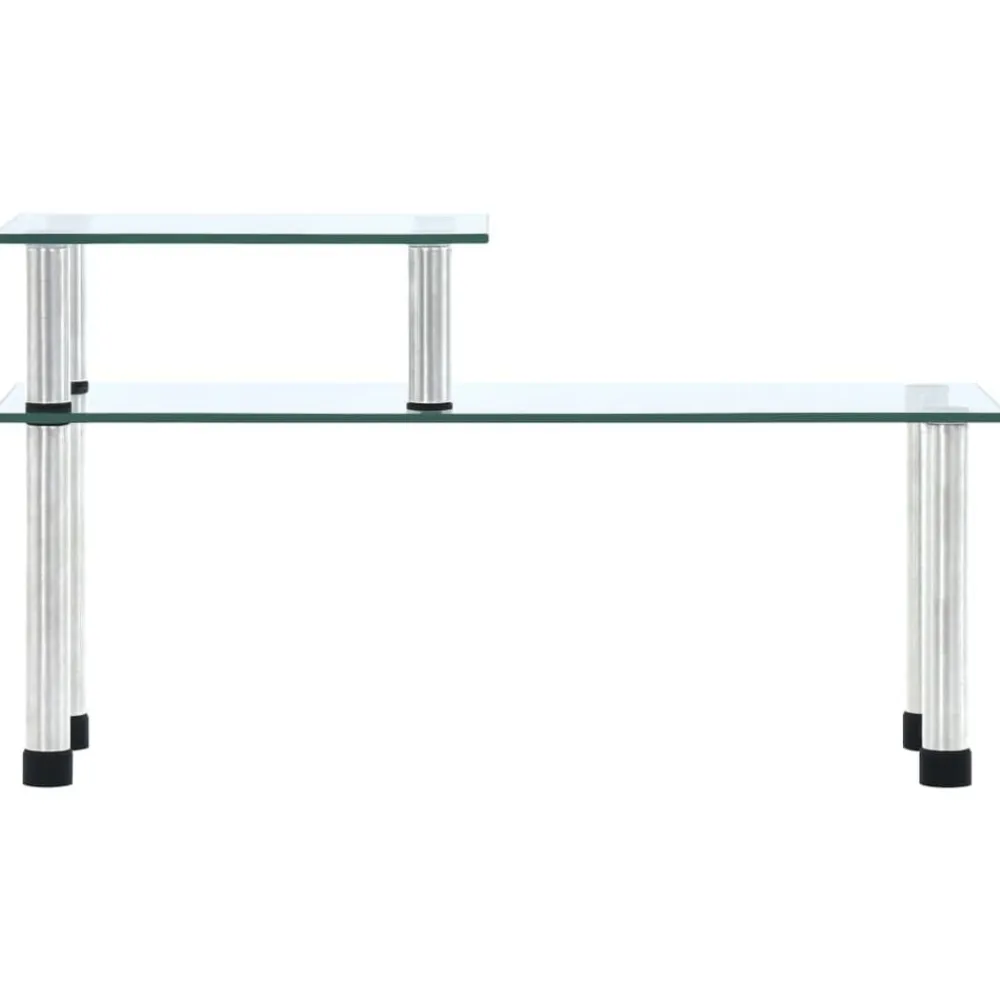 vidaXL Cocina Y Comedor-Estantería de cocina vidrio templado 45x16x26 cm