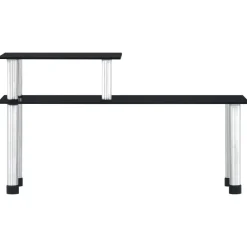 vidaXL Cocina Y Comedor-Estantería de cocina vidrio templado 45x16x26 cm