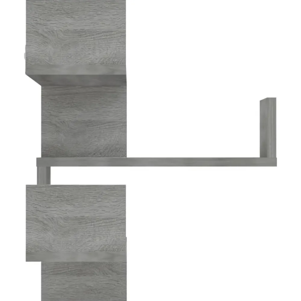 vidaXL Estanterías-Estantería de esquina de pared 40x40x50 cm