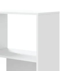 vidaXL Estantería de esquina 4 niveles madera 85x85x140 cm Blanco Hot