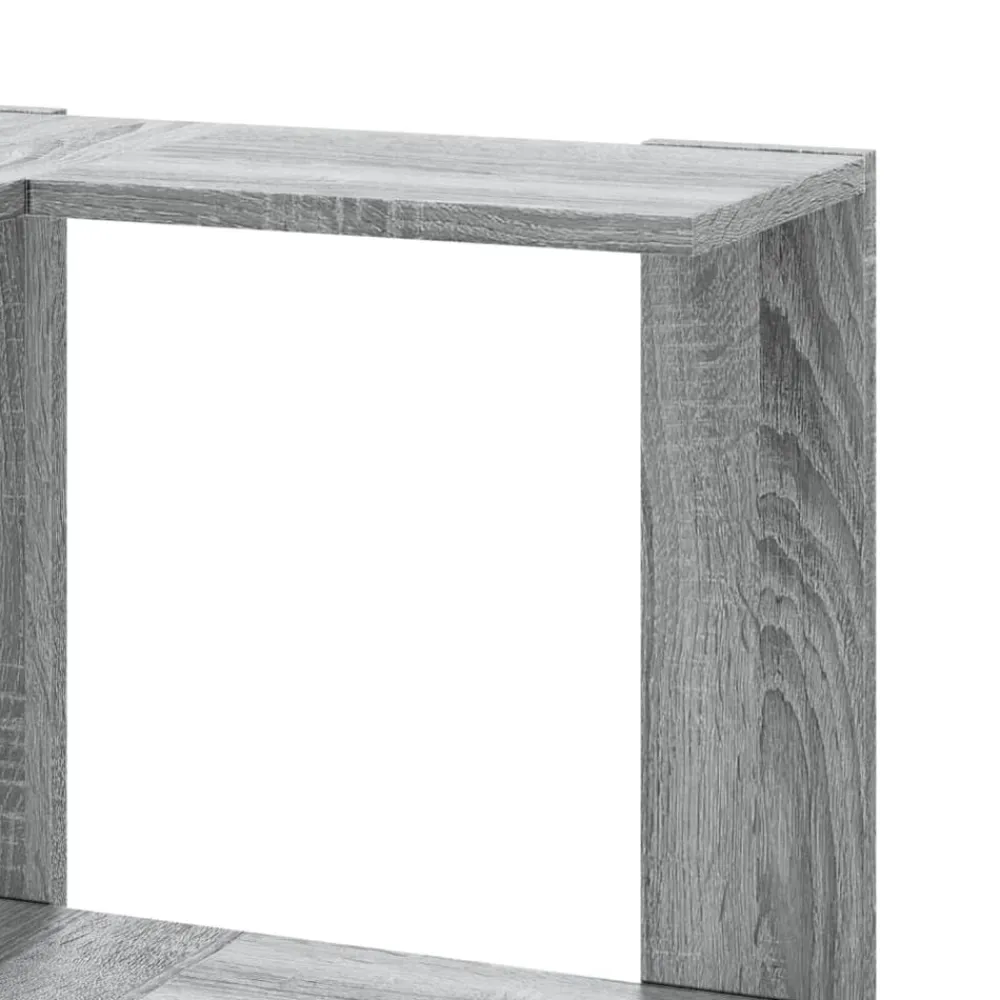 vidaXL Estantería de esquina 5 niveles madera 50x50x179 cm Gris sonoma Sale