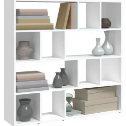 vidaXL Divisores De Ambientes-Estantería de libros/divisor de espacios 105x24x102 cm