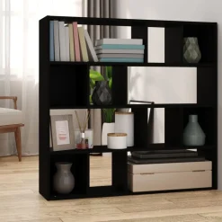 vidaXL Divisores De Ambientes-Estantería de libros/divisor de espacios 105x24x102 cm