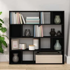 vidaXL Divisores De Ambientes-Estantería de libros/divisor de espacios 105x24x102 cm
