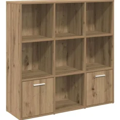 vidaXL Estanterías-Estantería de madera de ingeniería 98x29x97,5 cm