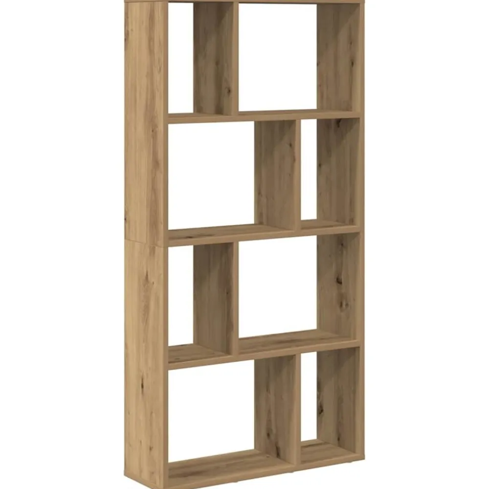 vidaXL Estantería de madera de ingeniería roble artisian 60x20x120,5 cm Roble artisan