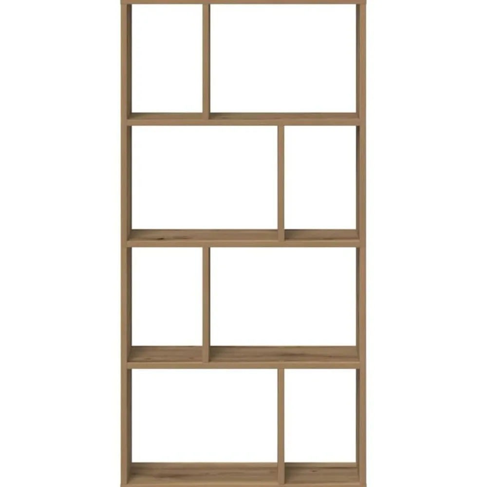 vidaXL Estantería de madera de ingeniería roble artisian 60x20x120,5 cm Roble artisan