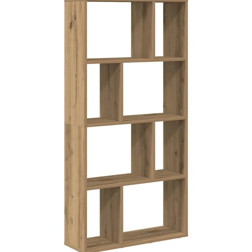 vidaXL Estantería de madera de ingeniería roble artisian 60x20x120,5 cm Roble artisan