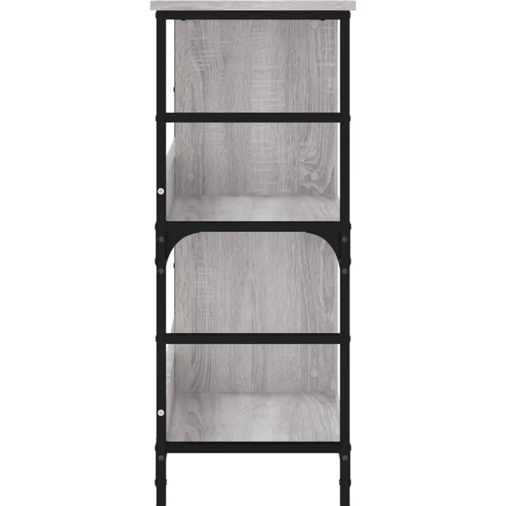 vidaXL Estantería de madera de ingeniería 78,5x33x82 cm Gris sonoma Discount