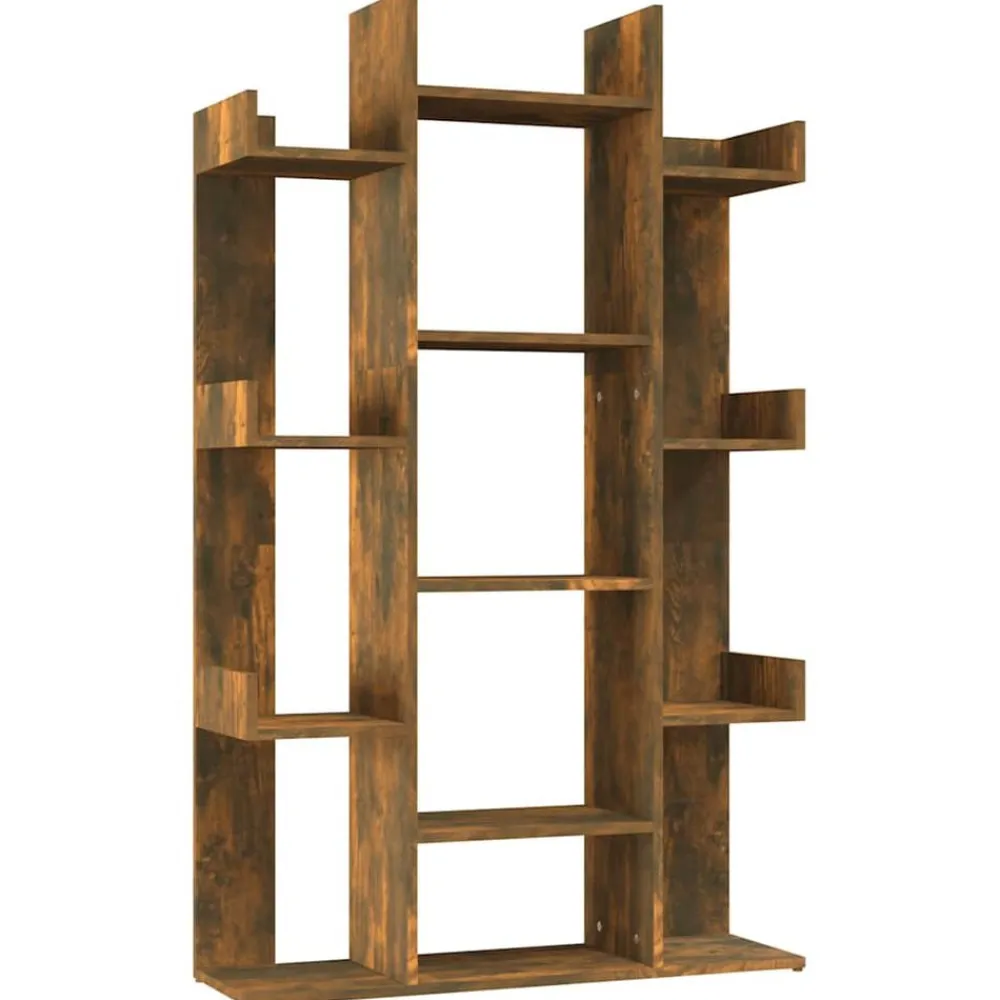 vidaXL Estanterías-Estantería de madera contrachapada 86x25,5x140 cm