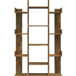 vidaXL Estanterías-Estantería de madera contrachapada 86x25,5x140 cm