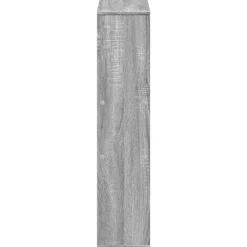 vidaXL Estantería de madera de ingeniería 63x20x90 cm Gris sonoma Discount