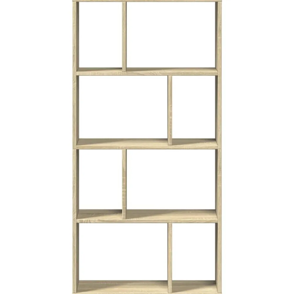vidaXL Estantería de madera de ingeniería 60x20x120,5 cm Roble Sonoma