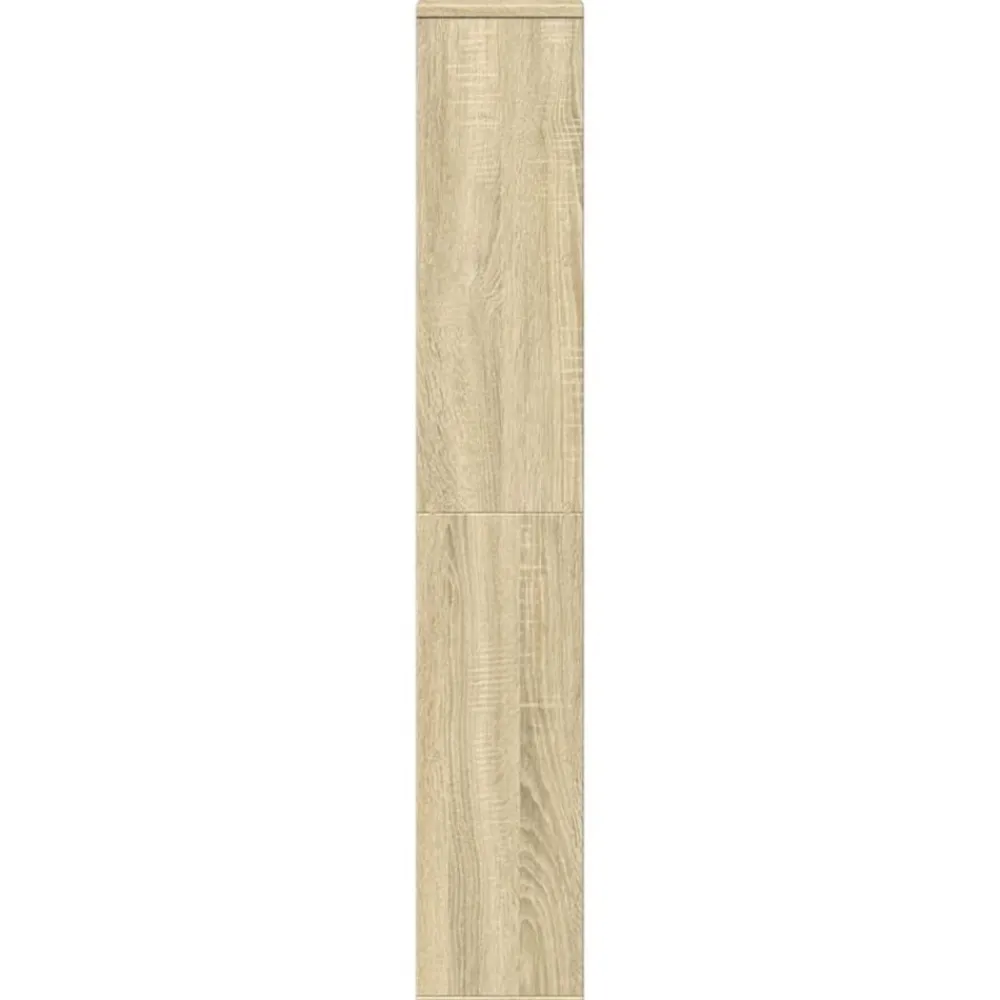 vidaXL Estantería de madera de ingeniería 60x20x120,5 cm Roble Sonoma