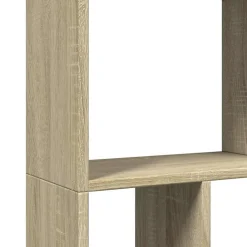 vidaXL Estantería de madera de ingeniería 60x20x120,5 cm Roble Sonoma