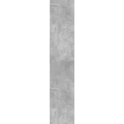 vidaXL Estanterías-Estantería de madera contrachapada gris hormigón 40x35x180 cm