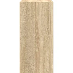 vidaXL Estanterías-Estantería de madera de ingeniería 31x24x52 cm