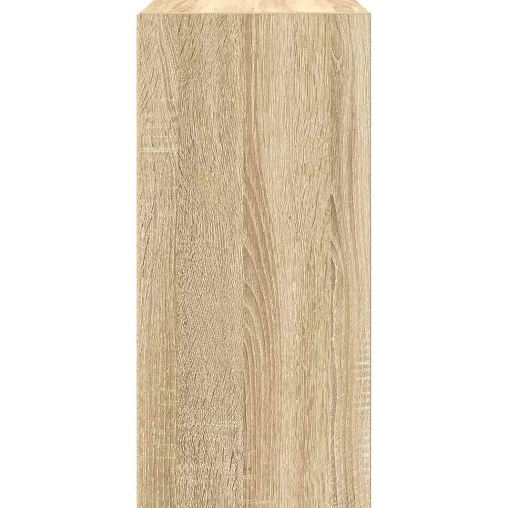 vidaXL Estanterías-Estantería de madera de ingeniería 31x24x52 cm