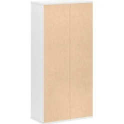 vidaXL Estantería de madera de ingeniería blanca 50x25x105 cm Blanco Best
