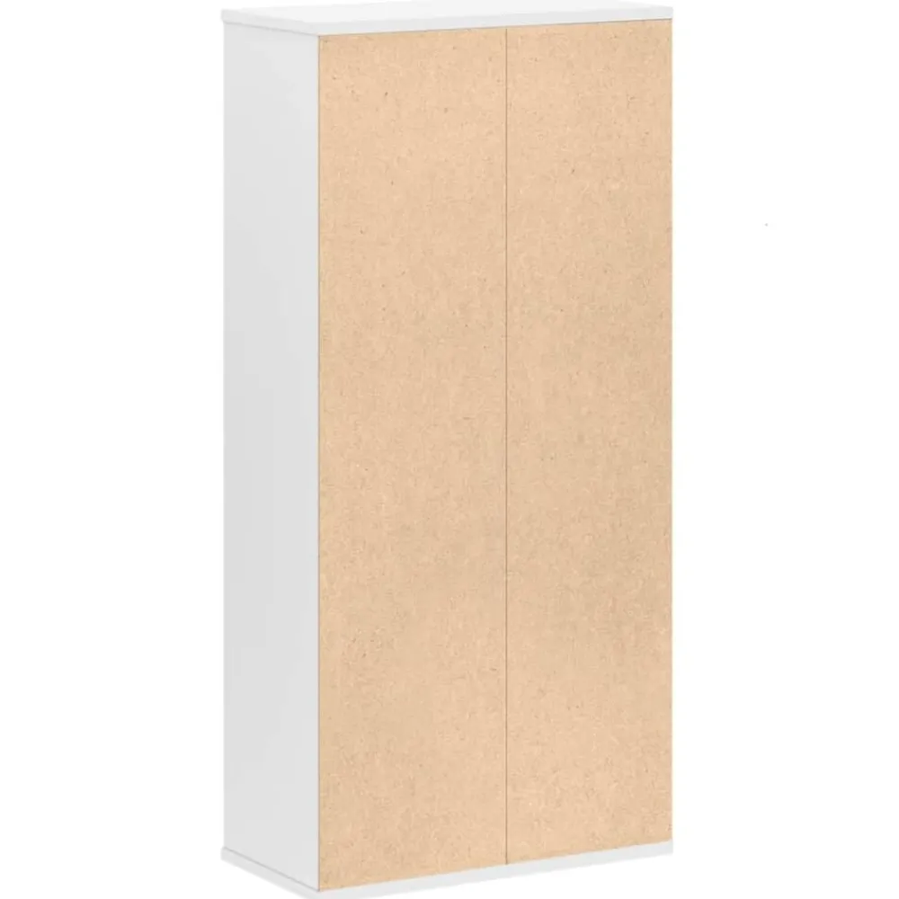 vidaXL Estantería de madera de ingeniería blanca 50x25x105 cm Blanco Best