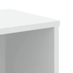 vidaXL Estantería de madera de ingeniería blanca 50x25x105 cm Blanco Best