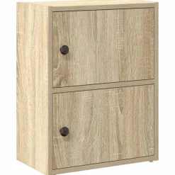 vidaXL Estantería de madera de ingeniería 40x24x52 cm Roble Sonoma