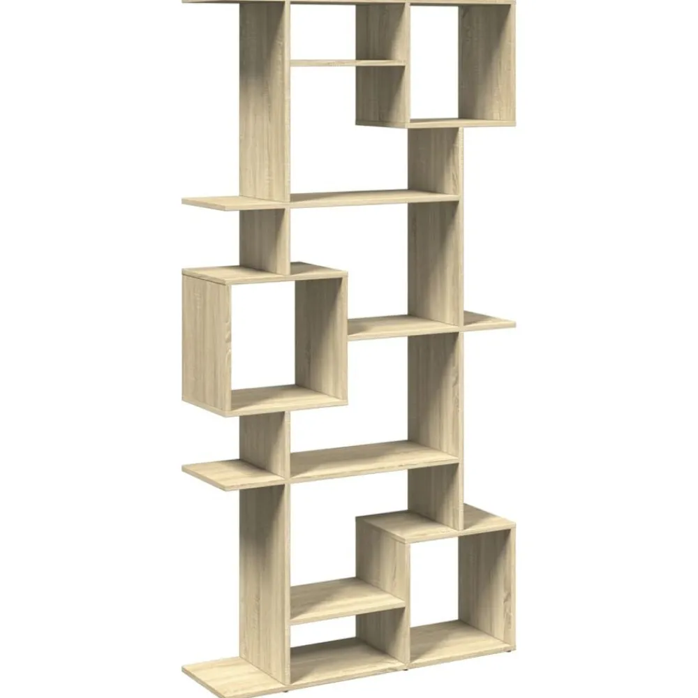 vidaXL Estanterías-Estantería de madera de ingeniería 92x29x188 cm