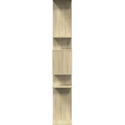 vidaXL Estanterías-Estantería de madera de ingeniería 92x29x188 cm