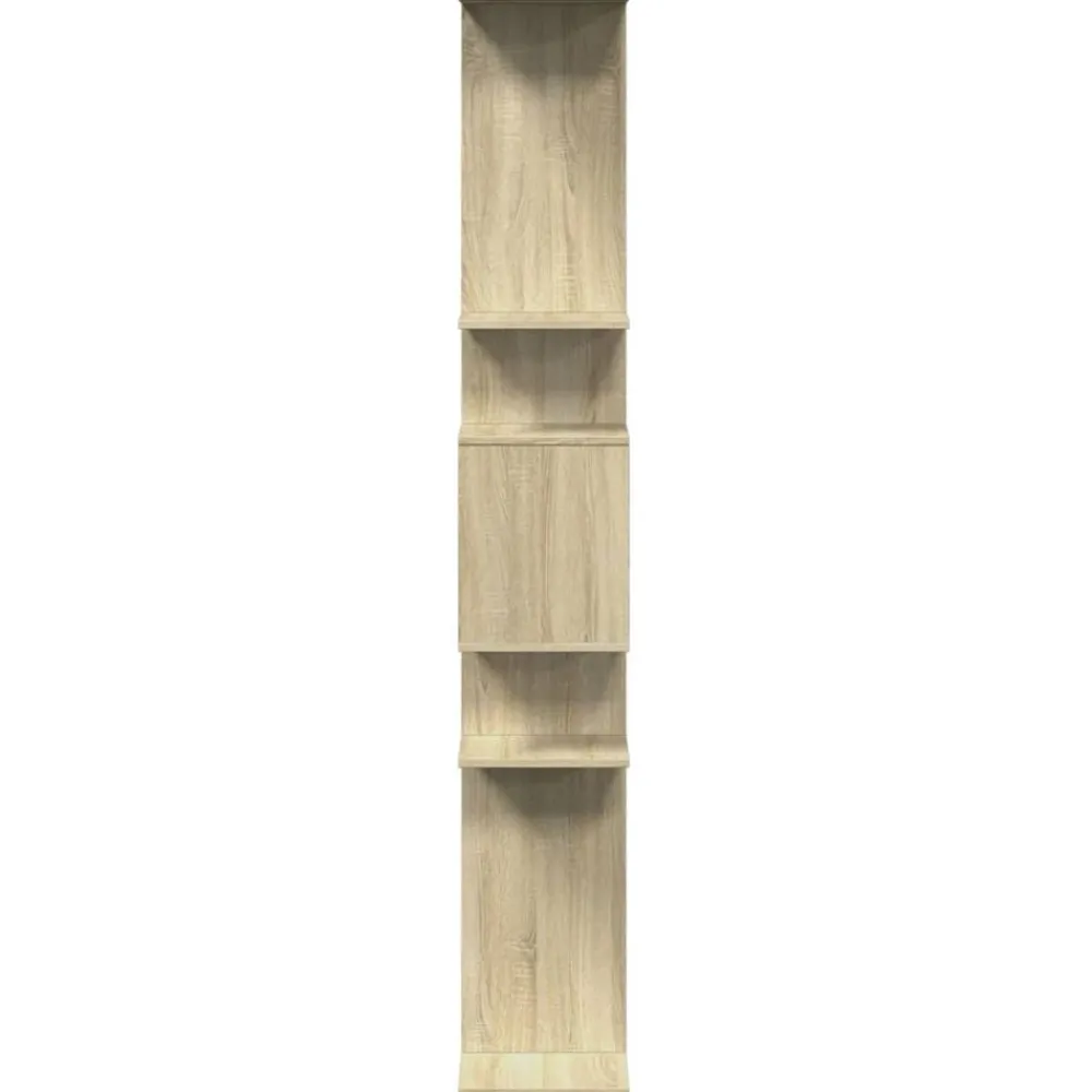 vidaXL Estanterías-Estantería de madera de ingeniería 92x29x188 cm