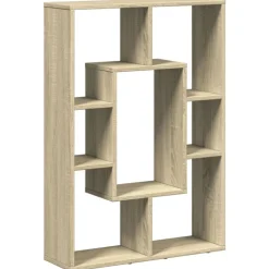 vidaXL Estanterías-Estantería de madera de ingeniería 63x20x90 cm