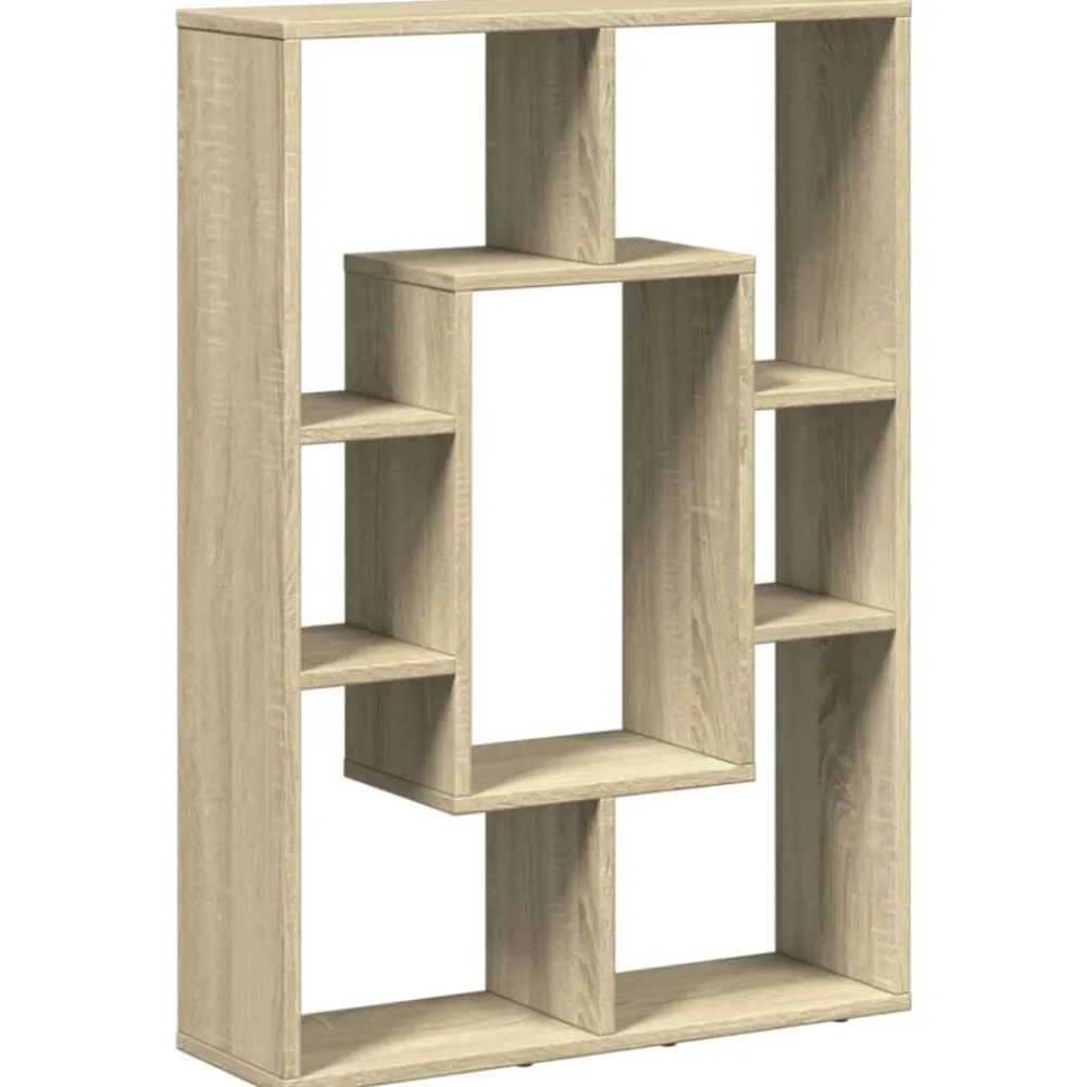 vidaXL Estanterías-Estantería de madera de ingeniería 63x20x90 cm