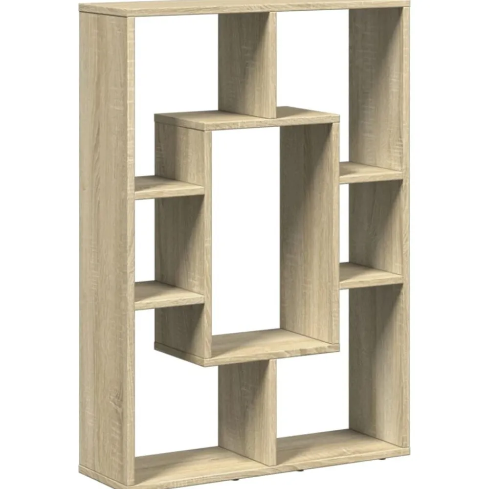 vidaXL Estanterías-Estantería de madera de ingeniería 63x20x90 cm
