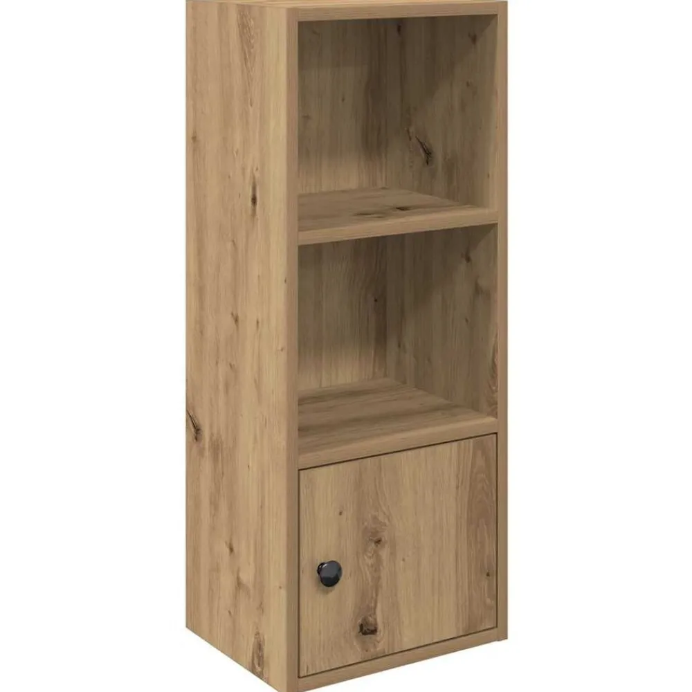 vidaXL Estanterías-Estantería de madera de ingeniería 31x24x77 cm
