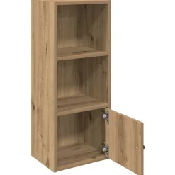 vidaXL Estanterías-Estantería de madera de ingeniería 31x24x77 cm
