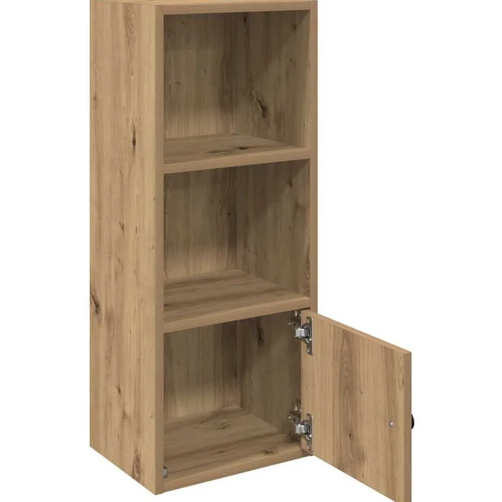 vidaXL Estanterías-Estantería de madera de ingeniería 31x24x77 cm