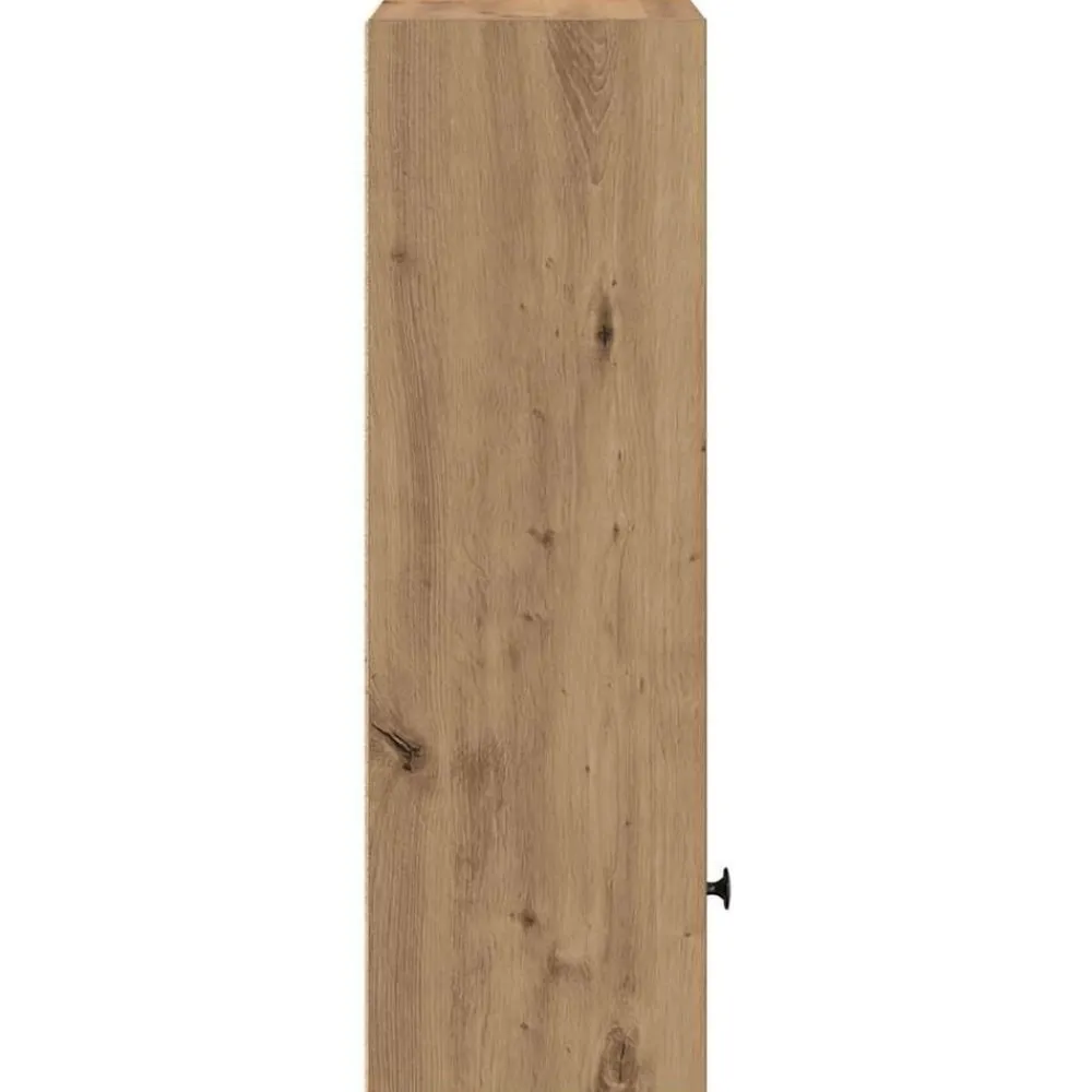 vidaXL Estanterías-Estantería de madera de ingeniería 31x24x77 cm