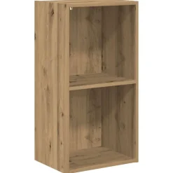vidaXL Estanterías-Estantería de madera de ingeniería roble artisian 40x30x77 cm