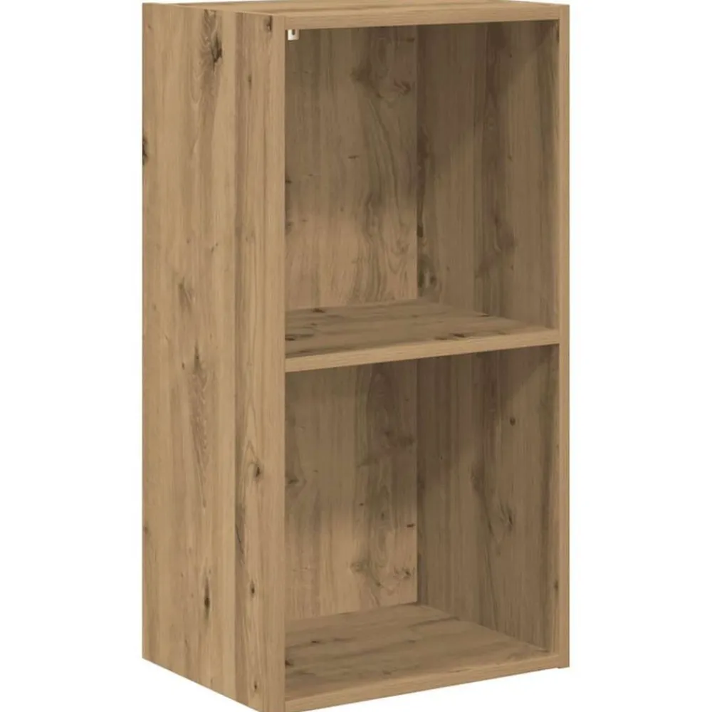 vidaXL Estanterías-Estantería de madera de ingeniería roble artisian 40x30x77 cm