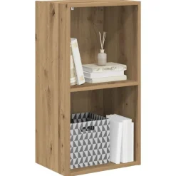 vidaXL Estanterías-Estantería de madera de ingeniería roble artisian 40x30x77 cm