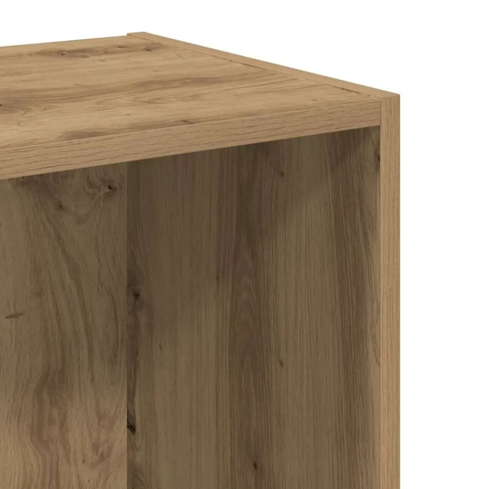 vidaXL Estanterías-Estantería de madera de ingeniería roble artisian 40x30x77 cm