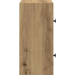vidaXL Estantería de madera de ingeniería 40x24x52 cm Roble artisan Sale