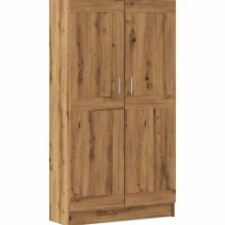 vidaXL Estanterías-Estantería de madera ingeniería roble artisan 82,5x30,5x150 cm