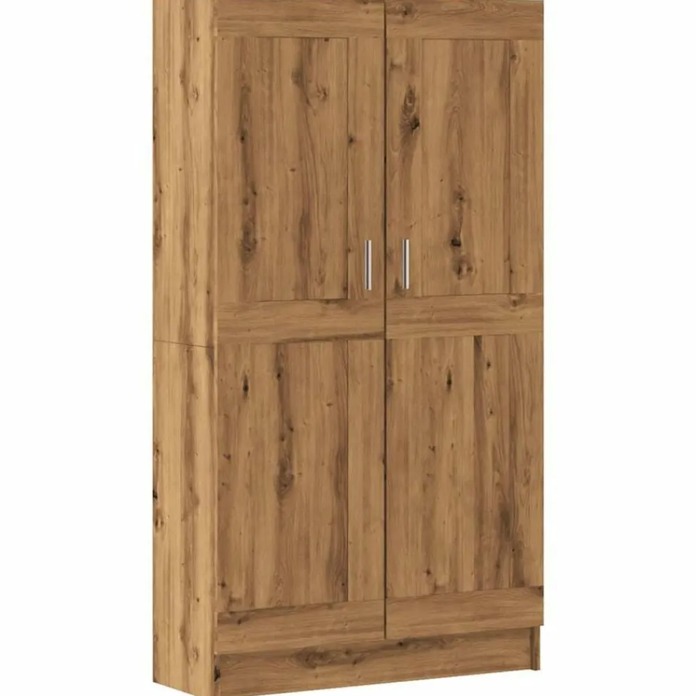 vidaXL Estanterías-Estantería de madera ingeniería roble artisan 82,5x30,5x150 cm